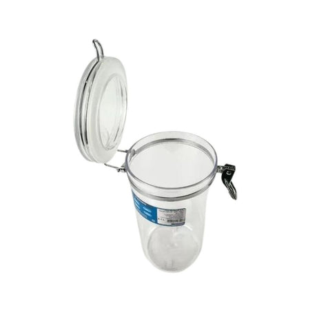 Pote Hermetico Napoli com Presilha 1l Transparente Soprano - Thony Ferragem