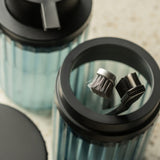 Porta Escova Azul Glacial Groove Classic OU - Thony Ferragem