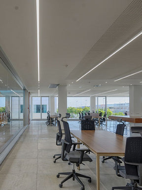 Luminaria Perfil Led Convex 111 34w Sobrepor - Thony Ferragem