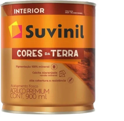 Acrilico Fosco Premium Calcita Alaranjada 0,9l Suvinil