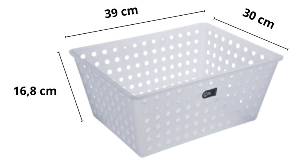 Cesta One Maxi Natural Coza - Thony Ferragem