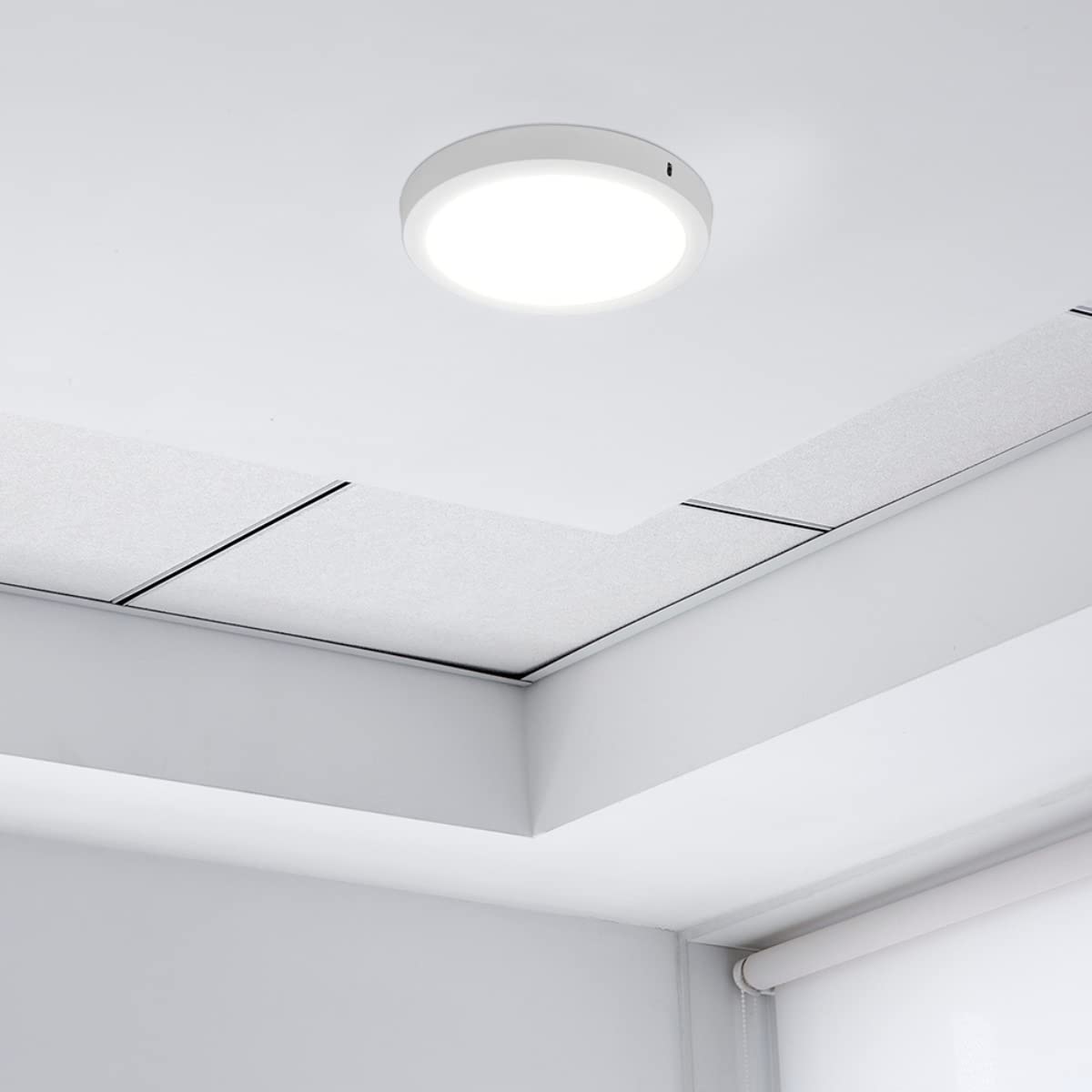 Painel Led  18W Redondo Sobrepor 3000k Lys Taschibra - Thony Ferragem