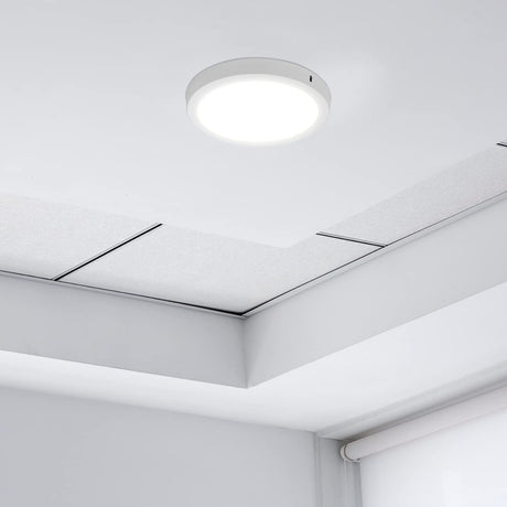 Painel Led  18W Redondo Sobrepor 3000k Lys Taschibra - Thony Ferragem