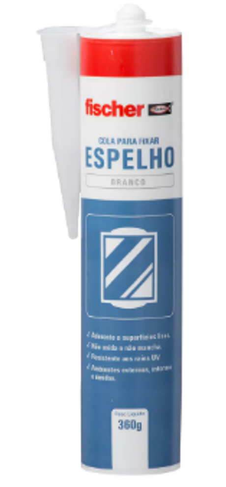 Silicone Fixa Espelho Bra 360g - Thony Ferragem