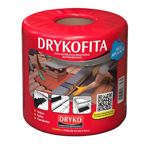 Fita Asfaltica Aluminio Dryko - Thony Ferragem