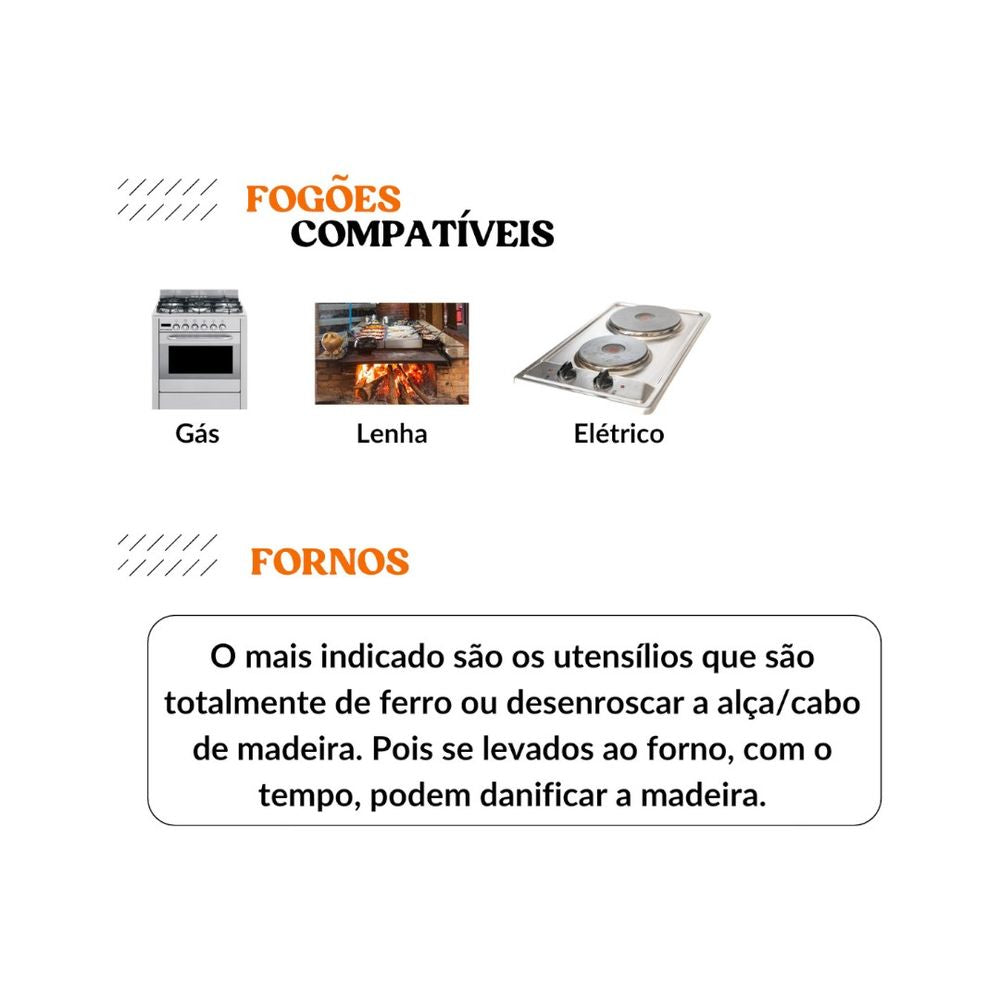 Bifeteira Grelhada 24x 38cm C/ Alca Santana - Thony Ferragem