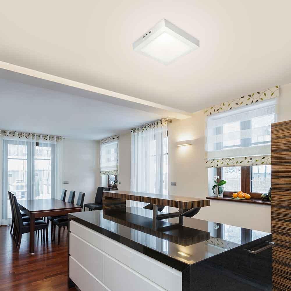 Painel Led Quadrado Sobrepor Lux  24w  6500k Taschibra - Thony Ferragem