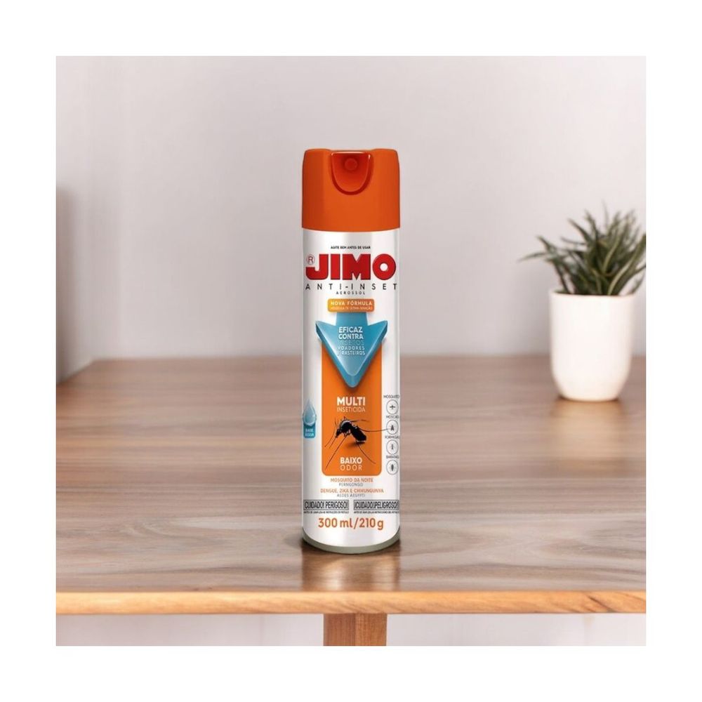 Anti-Inset Aerossol 300ml Jimo - Thony Ferragem