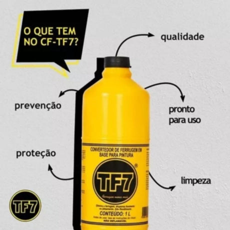 Tf7 Conversor Ferrugem 500ml - Thony Ferragem