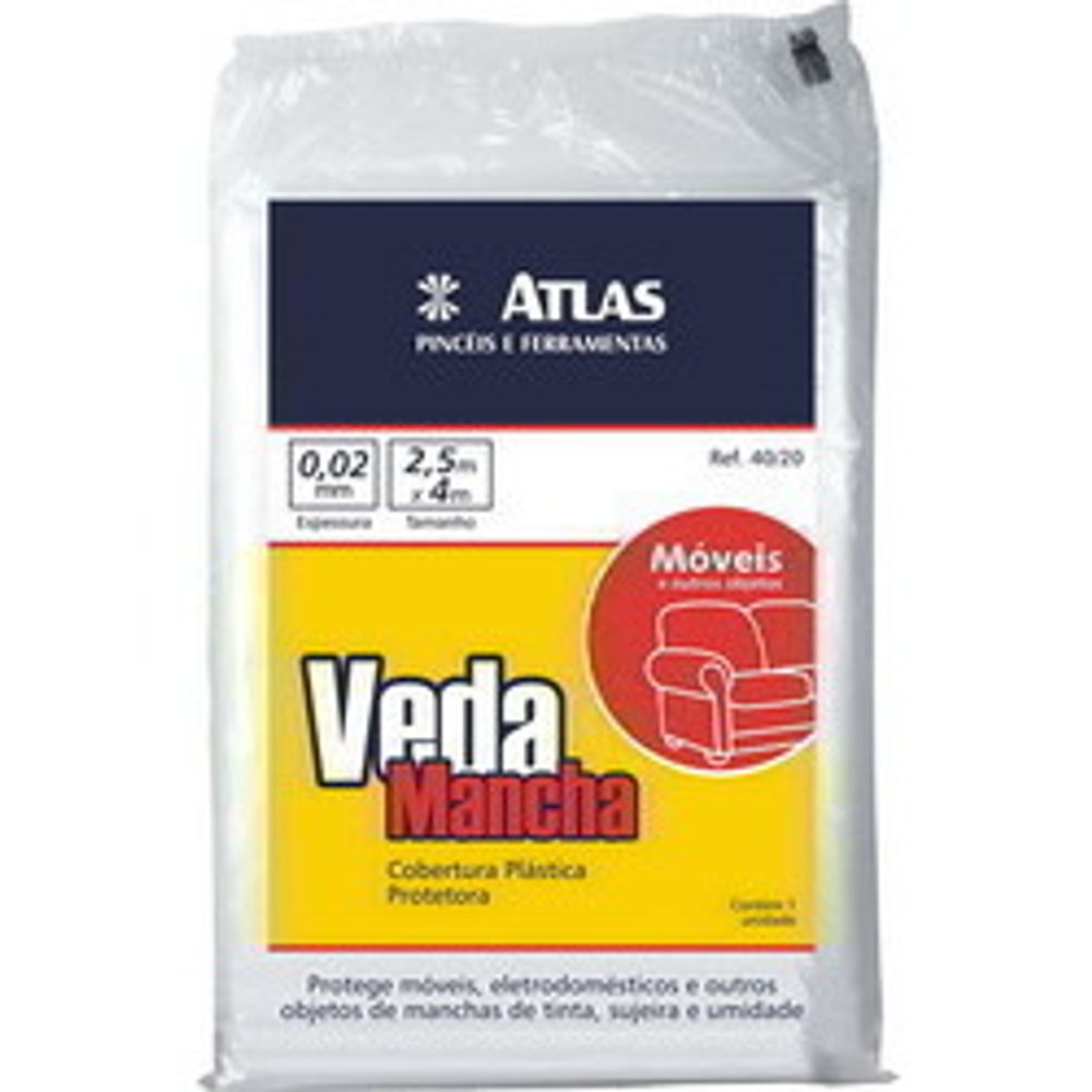 Veda Mancha Manta Protetora 2,5mx4m Atlas - Thony Ferragem
