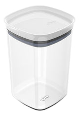 Pote Hermetico Medio 1l Block C/ Tampa Branco OU - Thony Ferragem