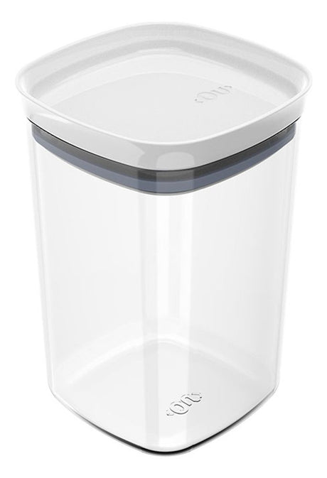 Pote Hermetico Medio 1l Block C/ Tampa Branco OU - Thony Ferragem