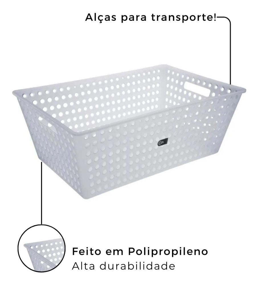 Cesta One Grande Natural Coza - Thony Ferragem