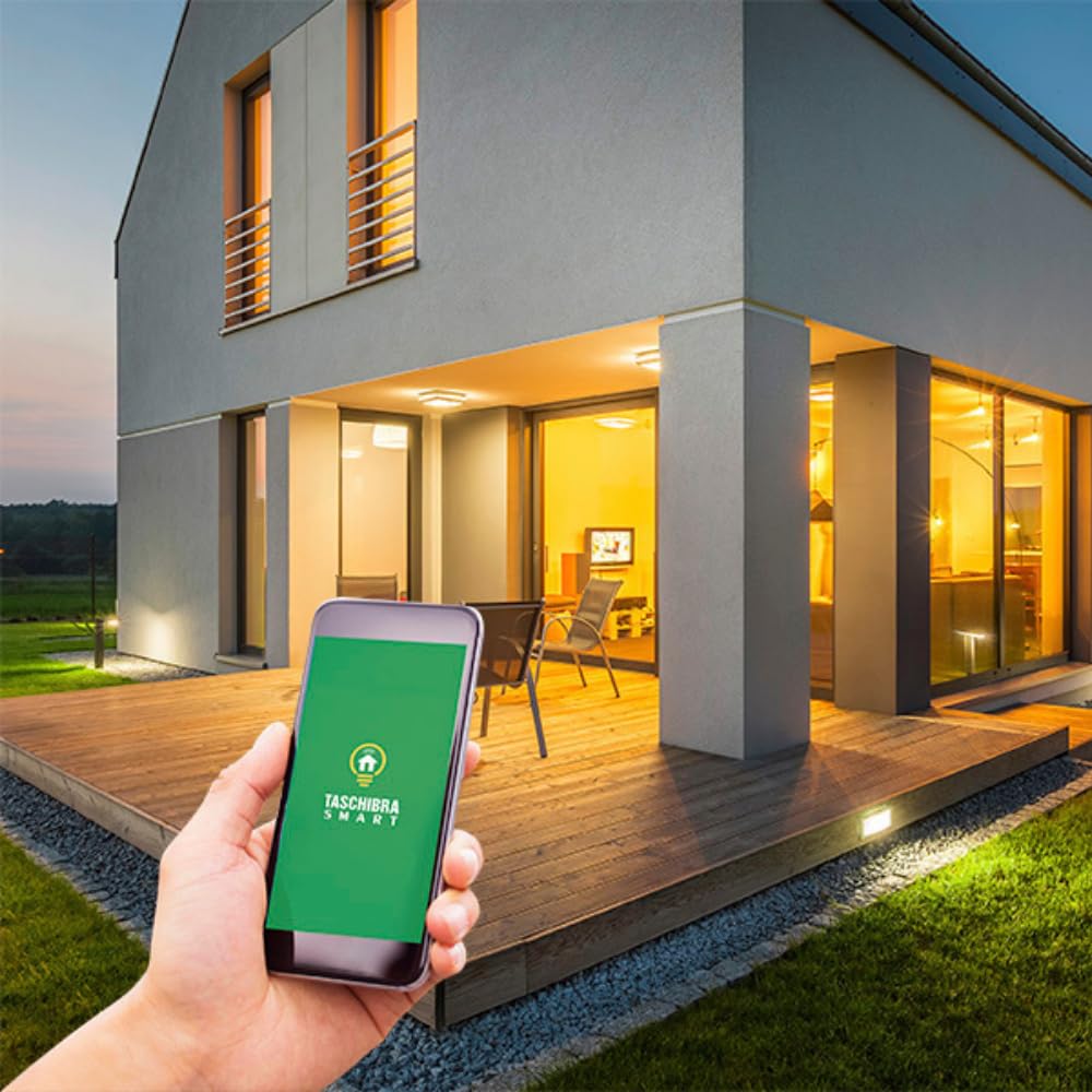 Painel Led Quadrado Sobrepor 18W  Smart WI-FI Taschibra