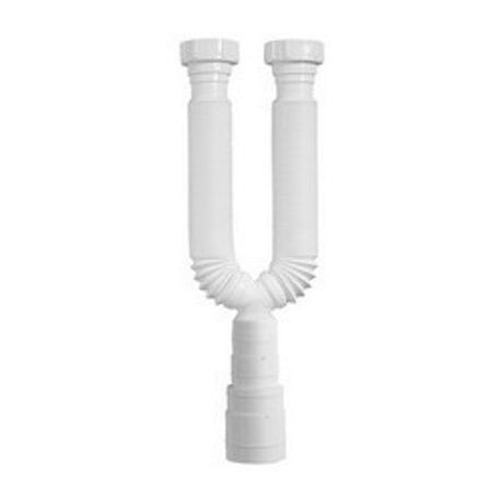 Sifao Tubo Ext.Dup.Univ.Branco 70cm - Thony Ferragem