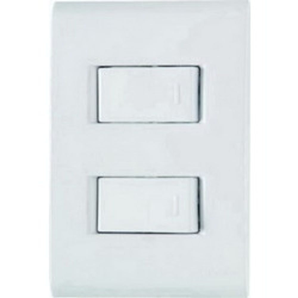 Conjunto 2 Interruptores Simples 10a - Liz - Thony Ferragem