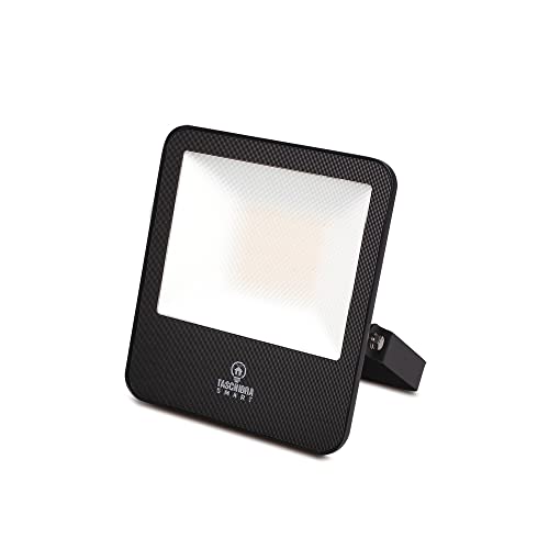 Refletor Smart   Wi-Fi LED 50w Rgb+Cct Preto Taschibra