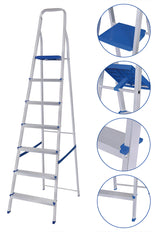 Escada Aluminio 7 Degraus Mor - Thony Ferragem