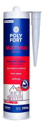 Pulvitec Silicone Acético Incolor 250 g - Thony Ferragem