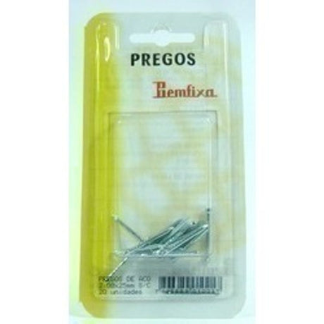 Cartela Prego Aco 2,00 X 25mm S/ Cabeca C/ 20pc - Thony Ferragem