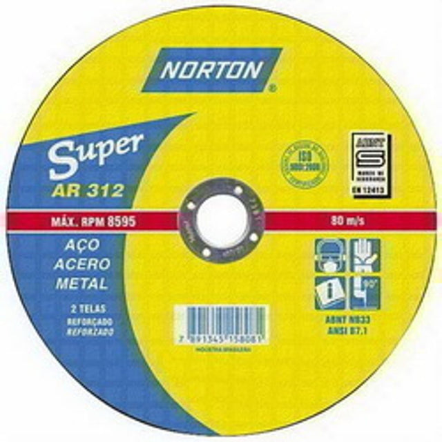 Disco Corte P/ Aco Ar312 Super 250 250x3,2x25,4mm - Thony Ferragem