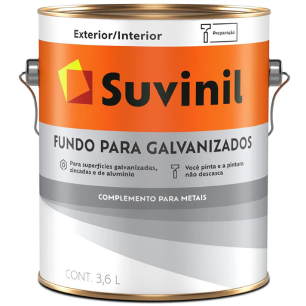 Fundo Para Galvanizados Branco 3.6lts - Thony Ferragem