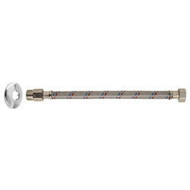 Engate Flexivel  Inox 1/2" Mxf Alta Vazao 40cm - Thony Ferragem
