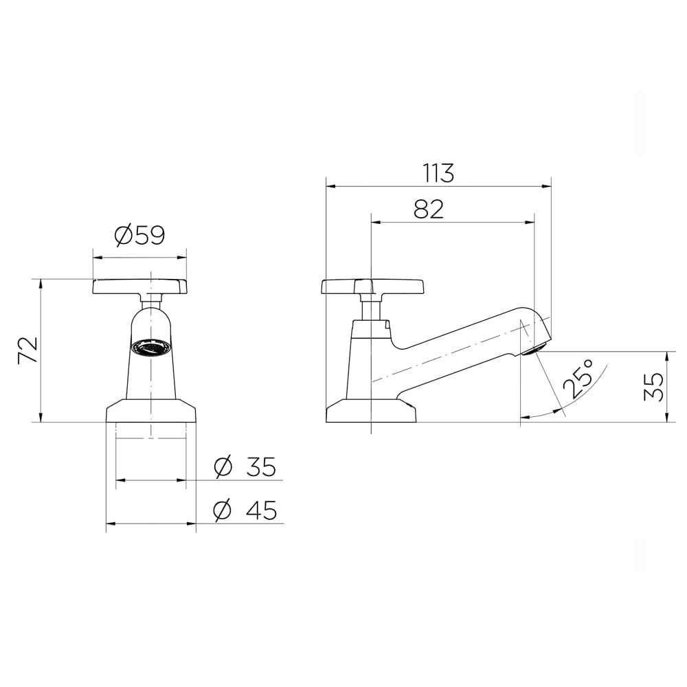 Torneira de Lavatório Nova Pertutti Mesa Cromado 1193 Docol - Thony Ferragem
