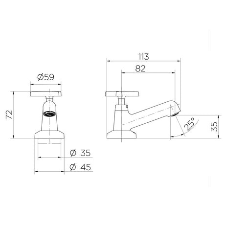 Torneira de Lavatório Nova Pertutti Mesa Cromado 1193 Docol - Thony Ferragem