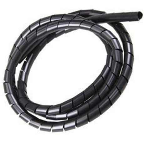 Organizador Fios E Cabos 20mm X 1,5mt Preto - Thony Ferragem