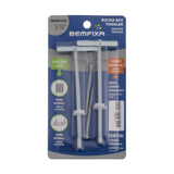 Bucha Bfx Toggler Cartela BemFixa - Thony Ferragem