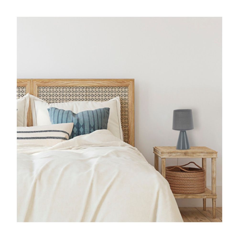 Abajur Ceramica Pottery E27 25cm Cinza - Thony Ferragem