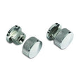 Botao P/ Fixacao Espelho Cromado Cartela C/ 2pc - Thony Ferragem
