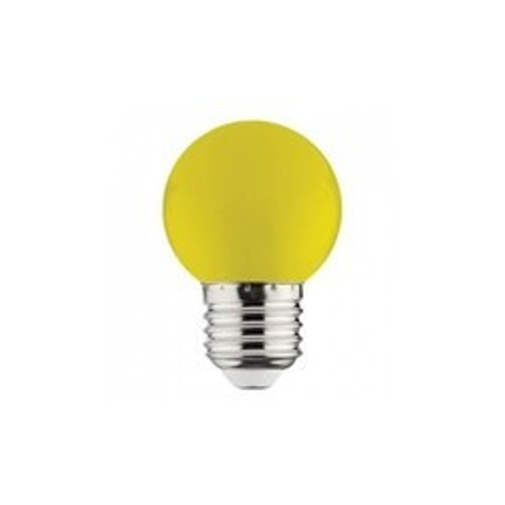 Lampada Incandescente Bolinha Amarela 15w 127v - Thony Ferragem