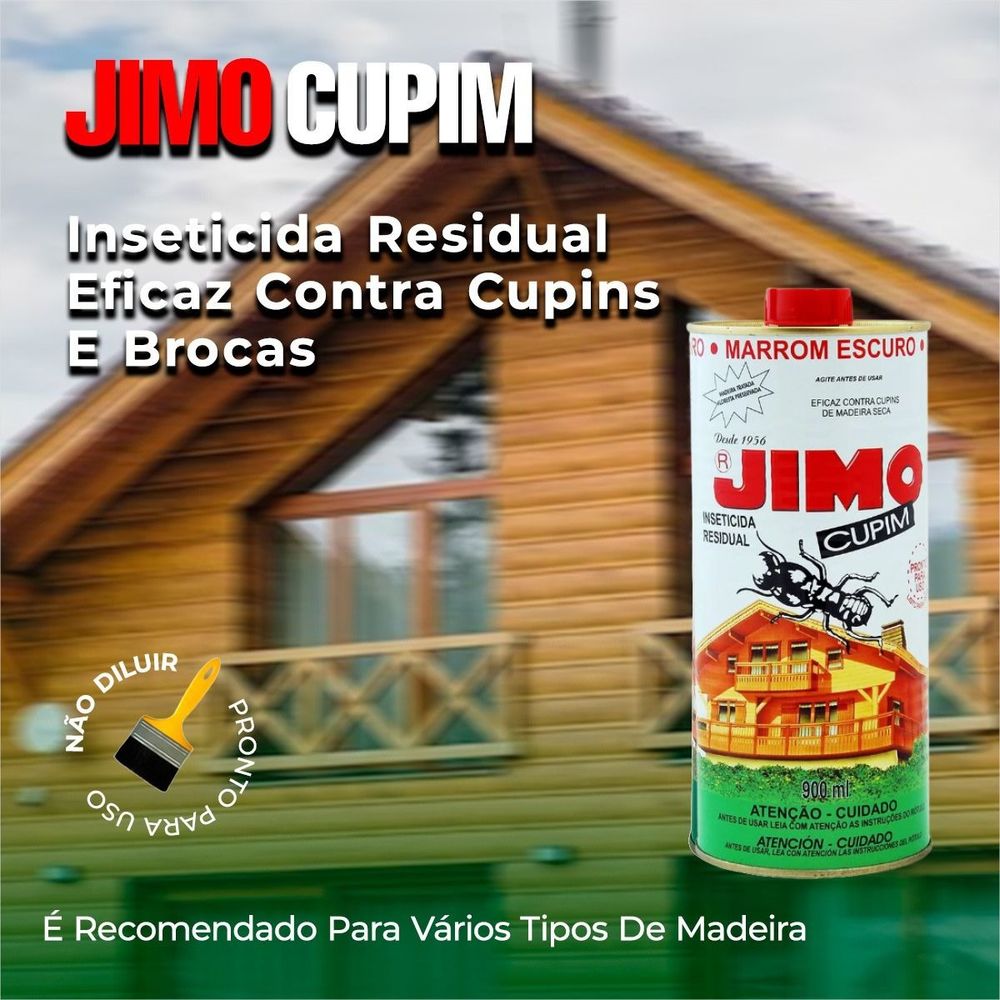 Cupinicida Jimo Marrom 900ml - Proteção Eficaz e Duradoura – Thony