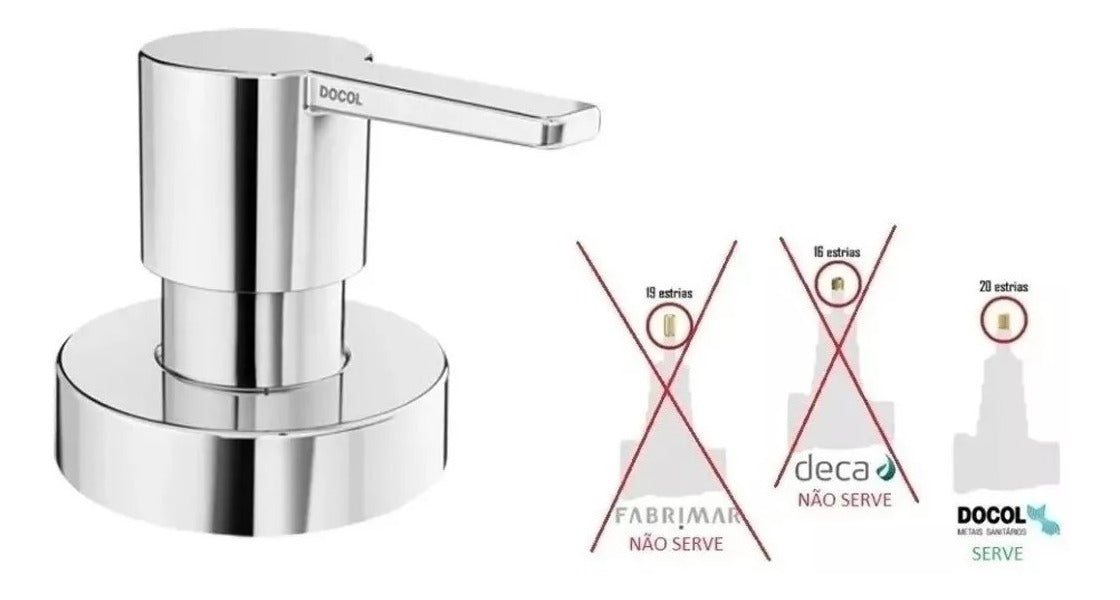 Acabamento Docolbase 1/2 A 1" Gali
