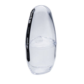 Porta Escova Spoom com Tampa Cristal Coza - Thony Ferragem