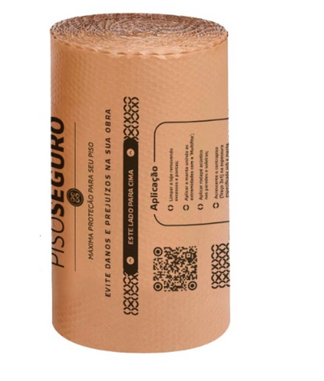 Protetor de Piso com Plástico Bolha + Papel Kraft Multinova - Thony Ferragem