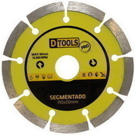 Disco Corte Diamantado Segmentado Pro 4.3/8 - Thony Ferragem