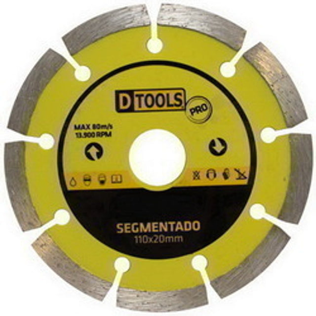 Disco Corte Diamantado Segmentado Pro 4.3/8 - Thony Ferragem