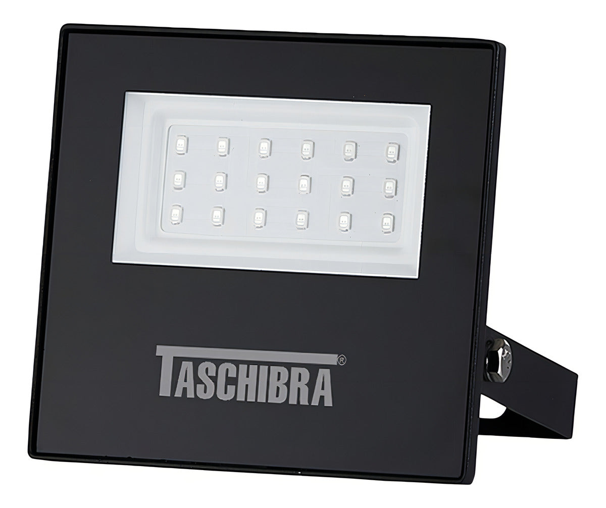 Refletor TR Led 20W Slim 6500K Preto Taschibra