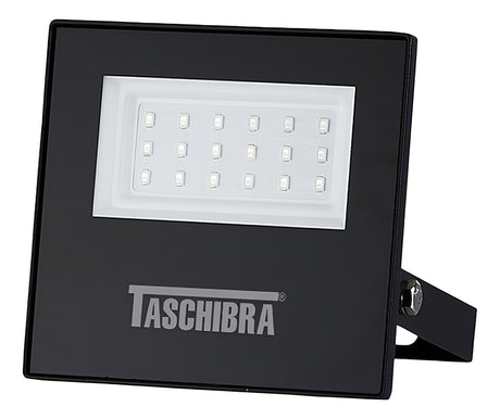 Refletor TR Led 20W Slim 6500K Preto Taschibra - Thony Ferragem
