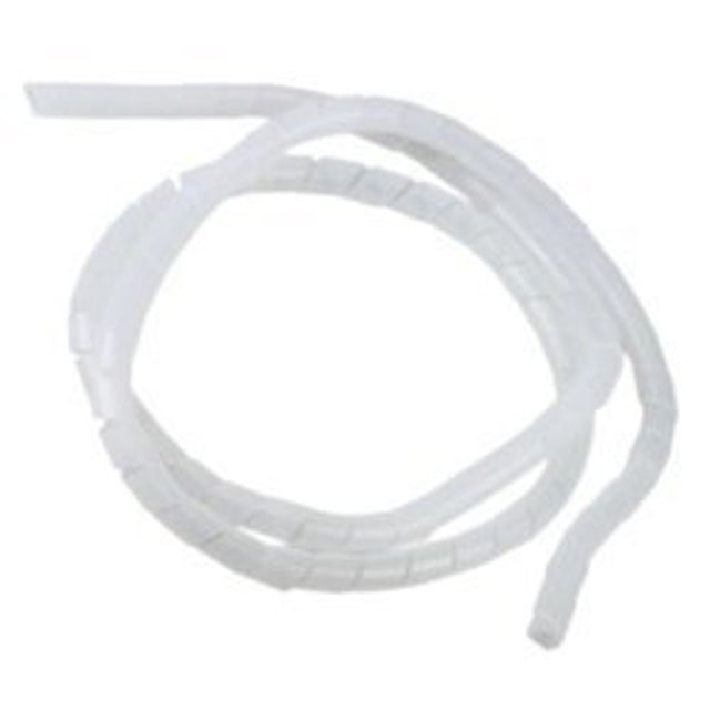 Organizador Fios E Cabos 12mm X 1,5mt Branco - Thony Ferragem