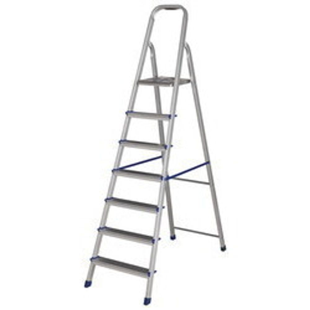 Escada Aluminio 7 Degraus Mor - Thony Ferragem