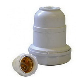 Soquete E27 Monobloco Branco - Thony Ferragem