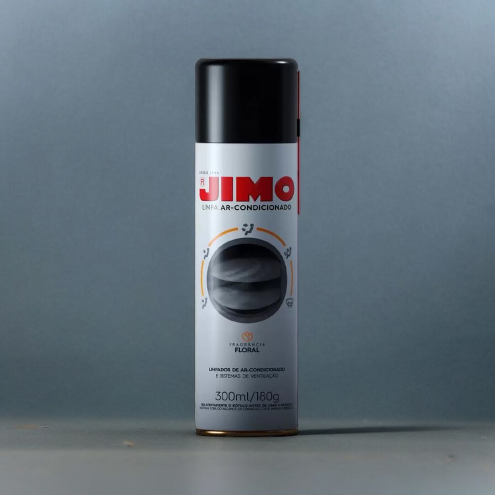 Limpa Ar-Condicionado Aerossol 300ml Jimo