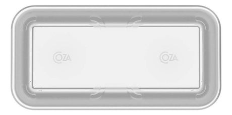 Pote Hermético Retangular  530ml  Cristal Coza - Thony Ferragem