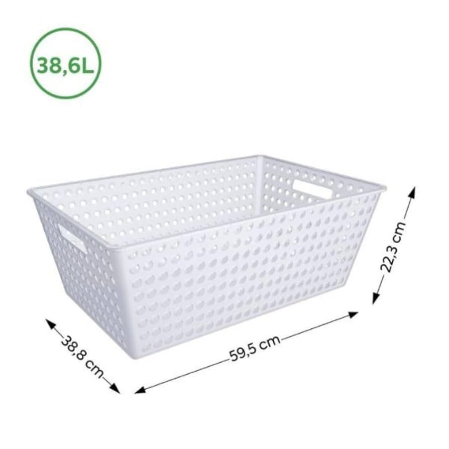 Cestão Organizador 38,6 L  Eco Natural Coza