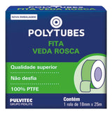 Fita Veda Rosca 18mm X 25m Pulvitec - Thony Ferragem