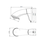 Ducha Eletronica 5500W 127V Branco Hydra - Thony Ferragem